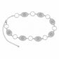 Boho Floral Medallion Chain Belt for Dresses