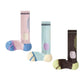 3-Pair Set Colorblock Athletic Knee-High Socks with Cushioned Heel Arch Support for Daily Fitness
