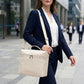 Oxford Fabric Crossbody Utility Bag with Double Zipper Closure and Adjustable Shoulder Strap
