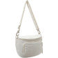 Crossbody Shoulder Bag with Multiple Zip Pockets and Adjustable Strap