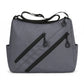 Large Nylon Crossbody Messenger Bag Adjustable Strap Multi Pocket Everyday Shoulder Bag