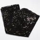 Embroidered Sequin Mesh Shawl Wrap Sheer Floral Scarf Scalloped Edge