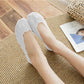 No Show Socks 6pk Invisible Liner Elegant Lace Design