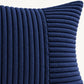 2 Pack Soft Corduroy Throw Pillow Covers 18 x 18 Inch and 12 x 20 Inch
