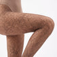 2-Piece Floral Lace Fishnet Tights