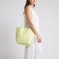 Oversized Lightweight Tote Bag with Long Shoulder Straps and Soft Slouchy Shape 12x9x6in
