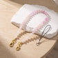Beaded Phone Wrist Strap with Detachable Clasps