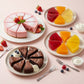 2-Piece Silicone Cake Slice Baking Mold with 8 Compartments