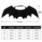 Pet Bat Wings Costume with Adjustable Straps for Cats and Dogs