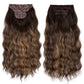 Long Curly Water Ripple Clip-in Hair Extensions for Women