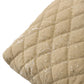 Quilted Tote Bag with Zipper Pockets and Water Resistant Fabric