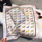 Cute Dachshund Print Satin Feel Square Neck Scarf Fashion Hair Scarf Bandana 25.5¡Á25.5 Inches