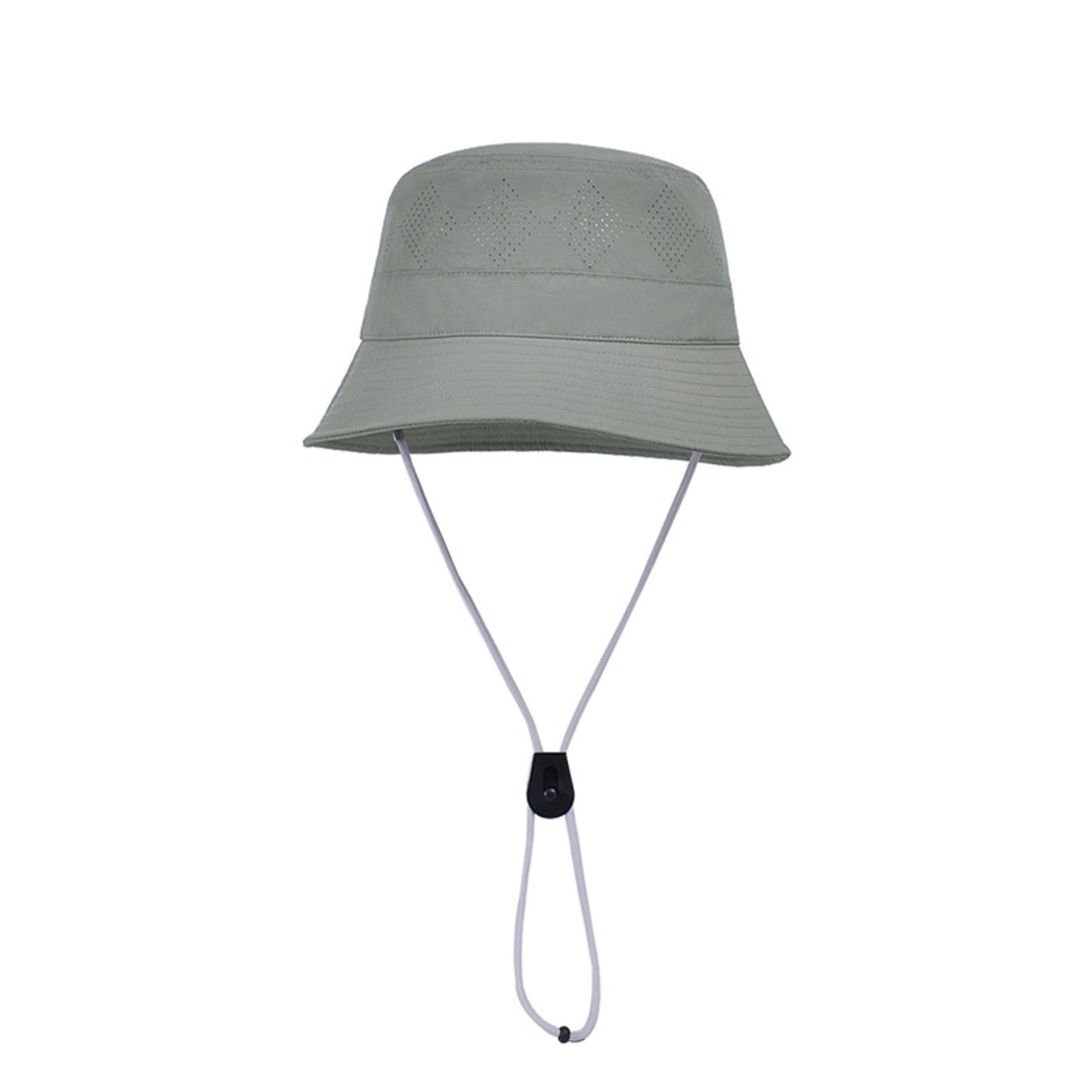 Lightweight Packable Bucket Hat with Ventilated Crown Chin Strap and Adjustable Fit for Travel Hiking and Outdoor Use