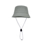 Lightweight Packable Bucket Hat with Ventilated Crown Chin Strap and Adjustable Fit for Travel Hiking and Outdoor Use
