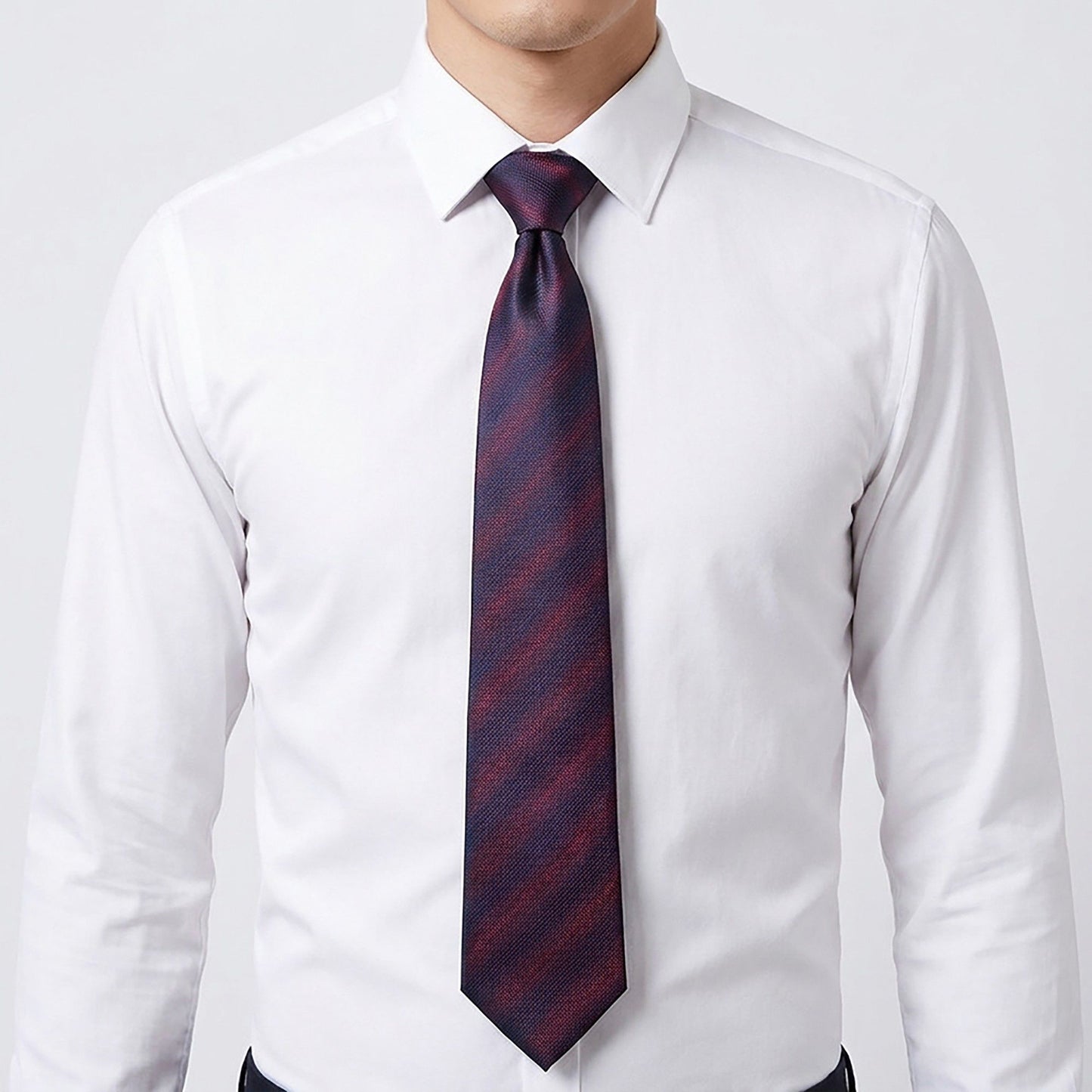 Men's Micro Dot Texture Tie Subtle Geometric Pattern Necktie 57 Inch Length 3.1 Inch Width Formal Business Accessory