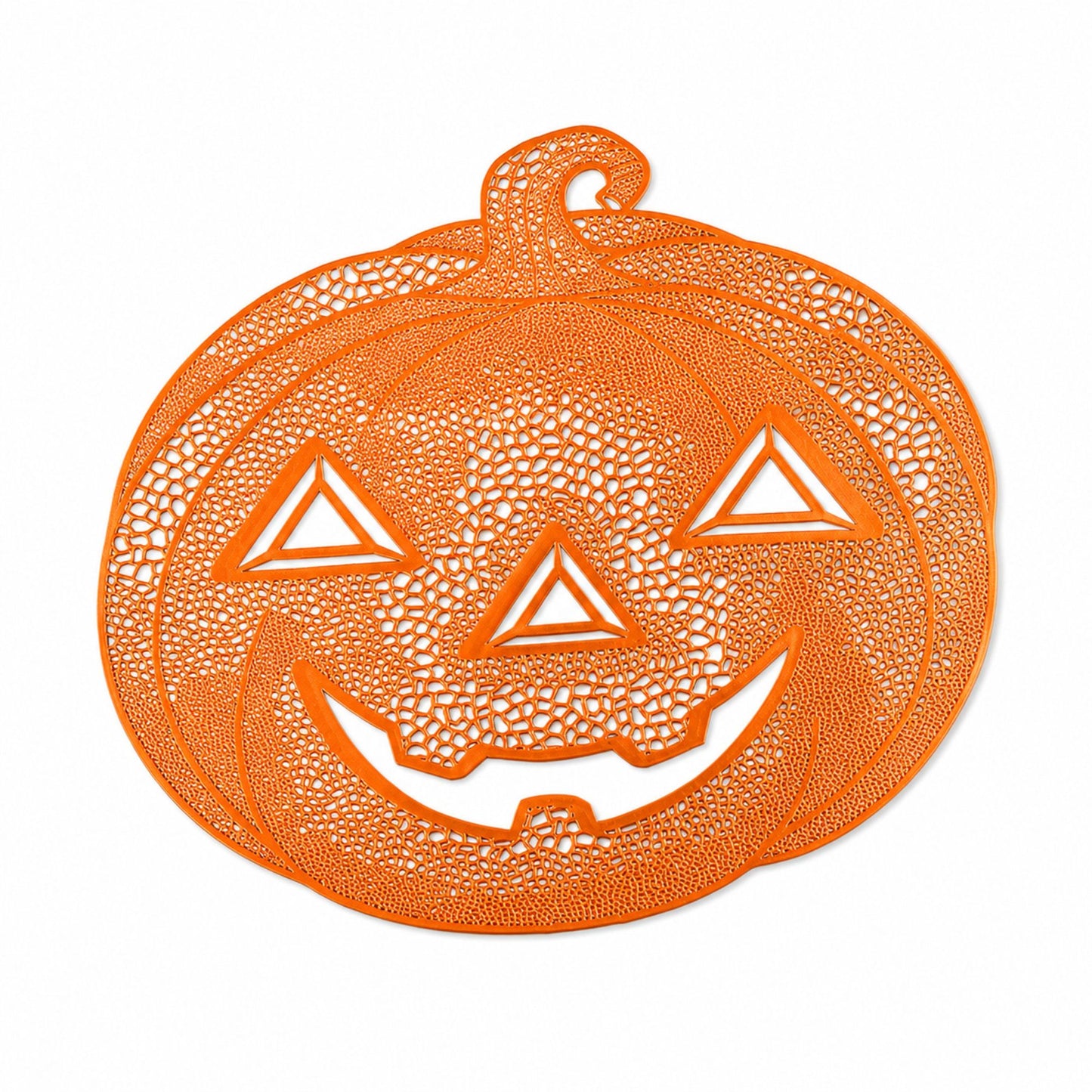 Halloween Pumpkin Cutout PVC Waterproof Non-Slip Placemat