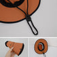 Wide Brim Outdoor Hat with Mesh Ventilation Snap-Up Sides and Chin Strap for Hiking, Beach, Travel, and Sun Protection