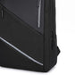 Laptop Backpack with Padded Compartment Reflective Trim USB Port and Multiple Storage Pockets