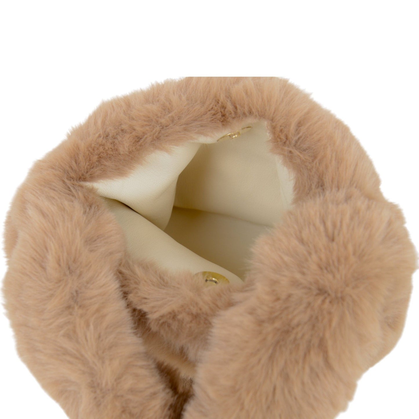 Casual Soft Plush Handbag with Cozy Faux Fur Texture