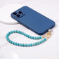 Beaded Phone Wrist Strap with Removable Clasps
