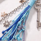 Coastal Starfish Tassel Bag Charm Keychain