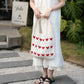 Knitted Heart Tote Bag Large Capacity Casual Shoulder Bag Lightweight Daily Bag