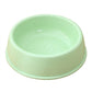 Plastic Pet Food Bowl with Rounded Rim for Cats and Dogs