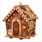 DIY Pearl Art Christmas Birdhouse Craft Kit with 3D Holiday Design
