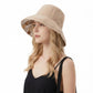 Reversible Floral Bucket Hat Wide Brim Sun Hat UV Protection Beach Travel Cap