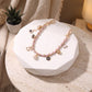 Decorative Chain Bag Strap with Charms and Swivel Clasps