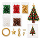 DIY Christmas Tree Beaded Ornament Decor