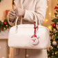 2 Piece Christmas Bag Charm Set with Hanging Loops