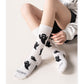 Halloween Ghost Crew Socks 3 Pair Pack Novelty Pattern