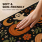 Fall Pumpkin Halloween Doormat Nonslip Entryway Rug 19.7 x 31.5 Inches