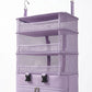 Hanging Travel Packing Organizer with Shelves and Hooks