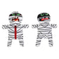 9-in-1 Interactive Mummy Dog Puzzle Toy with Squeaker and Crinkle Plush Pieces