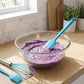 5-Piece Silicone Kitchen Utensil Set with Spatulas, Whisk and Pastry Brush