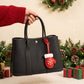 2 Piece Christmas Bag Charm Set with Hanging Loops