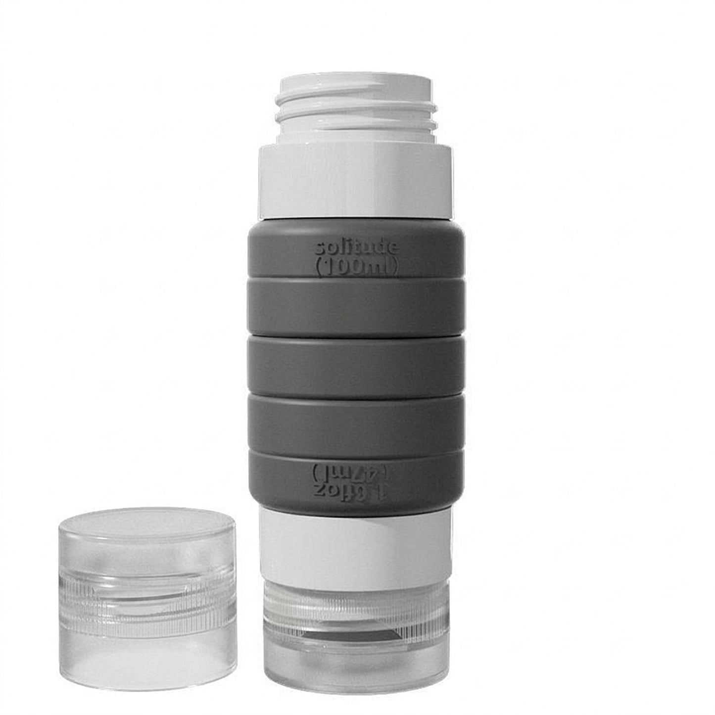 Dual Ended Refillable Travel Toiletry Squeeze Bottle