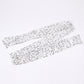Sequin Floral Skinny Scarf Mesh Neck Wrap