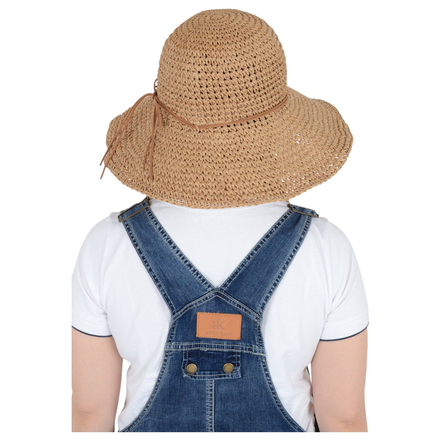 Woven Floppy Sun Hat with Rounded Crown and Decorative Bow Detail for Elegant Summer Shade and Vacation Style