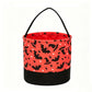 Halloween Trick or Treat Candy Bucket Foldable Goody Basket with Handle