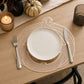 Halloween Pumpkin Cutout PVC Waterproof Non-Slip Placemat