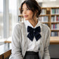 3 Pack Adjustable Pre Tied Bow Ties for School Uniform Shirts