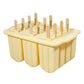 12-Cavity Popsicle Mold - Homemade Ice Pop Maker with Lid