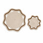Woven Cotton Cord Octagonal Placemat and Coaster 2-Piece Set