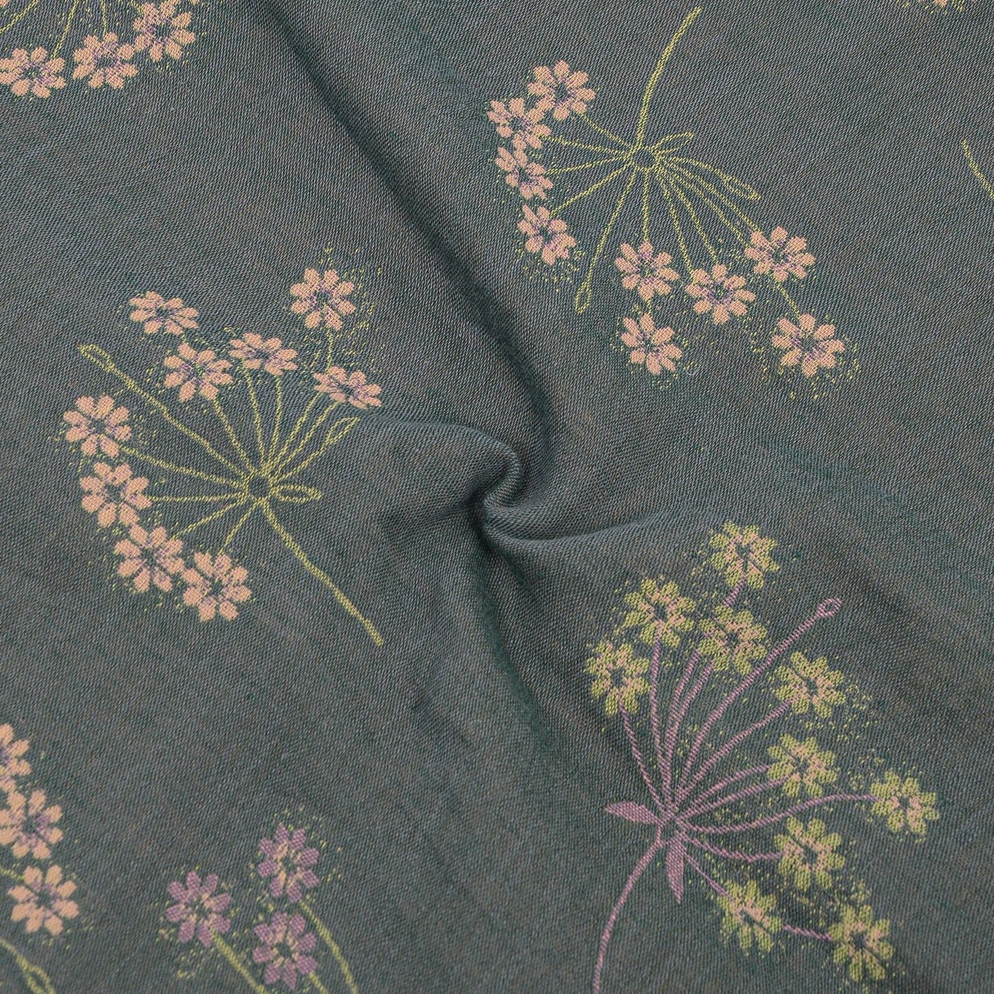 2-Piece Cotton Pillowcases with Floral Print Design for Bedroom, Soft and Cozy Bedding Set 17.7x17.7in