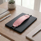 2 Pieces Universal Tablet Hand Strap Holder Adjustable Grip for iPad Kindle Secure Back Hand Strap