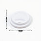 4pcs per Set Reusable Silicone Coffee Cup Lid Spill Resistant Hot Drink Cover with Sip Opening 3.5x0.7in
