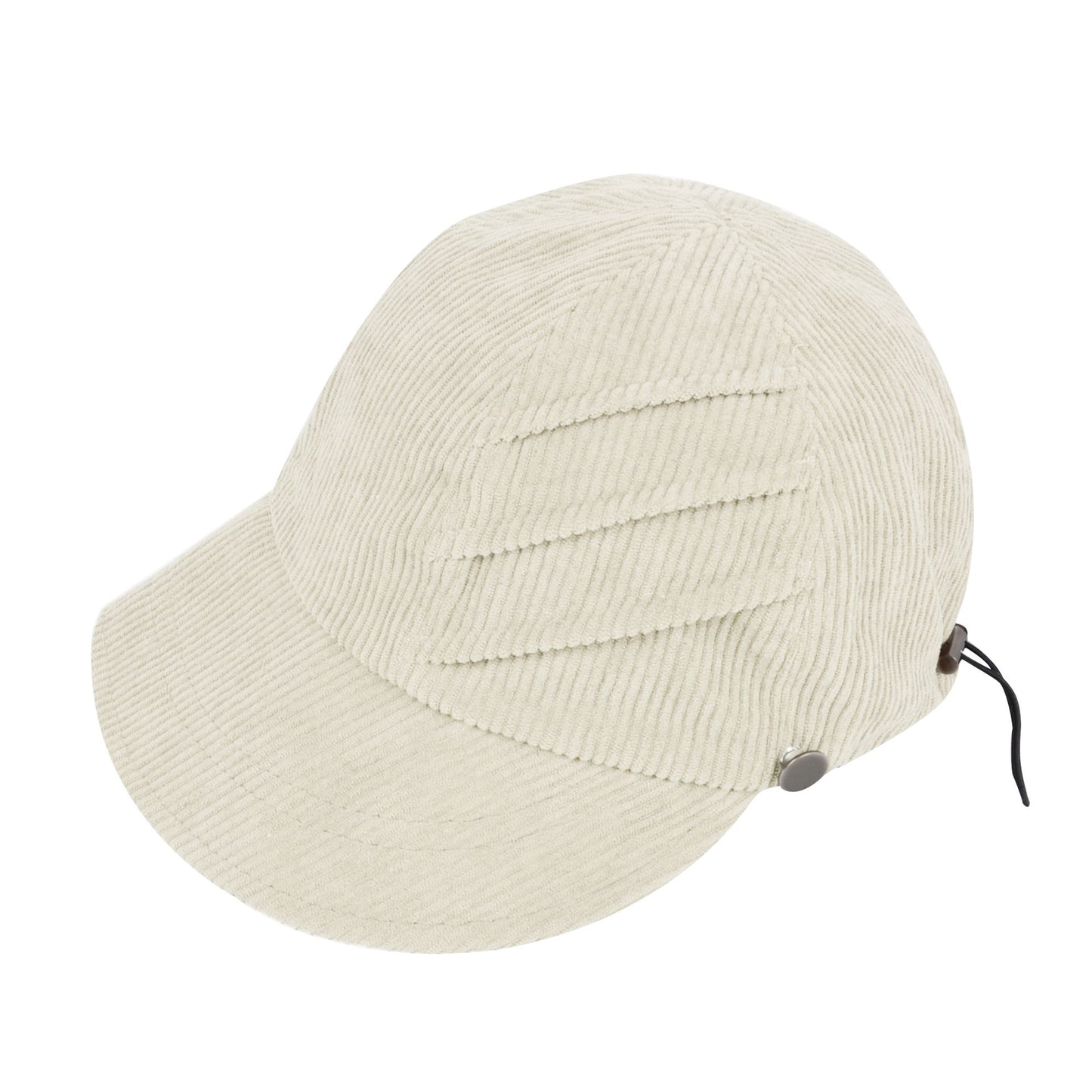 Corduroy Bucket Hat Wide Brim Adjustable Fit Casual Fall Winter Hat